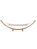Beliani Hängematte TREVISO in Braun/Beige - (W) 415 x (H) 122 x (L) 124 cm