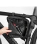 Rockbros Wasserdichte Fahrradtasche für Rahmen in Schwarz - 1,5 L in Schwarz