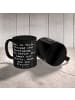 Mr. & Mrs. Panda Tasse Spruch Pastor Begleiter mit Spruch in Schwarz