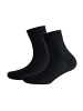 Sympatico Kurzsocken 2er-Pack S550S in schwarz (01)