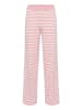 SAINT TROPEZ Casual Hose MilaSZ Gerade Passform in Pink Nectar/Ice Mel Stripe
