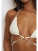 Moda Minx Bikini Top Seychelles Triangle Wrap in Coconut