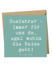 Glückwunschkarte Spruch Busfahrer Held mit Spruch in Meeresbrise