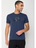 GreenBomb T-Shirt Bike Knut in Marineblau