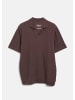 Polo-Shirt  in  8941_dunkelbraun