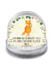 Mr. & Mrs. Panda Schneekugel Fuchs Lord mit Spruch in Naturpapier