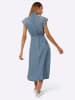 creation L Lyocell-Jeans-Kleid in blue-bleached