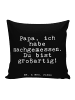 Mr. & Mrs. Panda Sofakissen Papa, ich habe nachgemessen.... mit ... in Schwarz