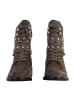 Tamaris Lederstiefelette Grau