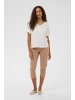 Cream Kurzarm-Bluse CRSuny Loose fit in Snow White