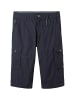 Tom Tailor Short in navy geometric structure