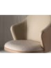 Angel Cerdá Drehbarer Hocker 4232 in Rosa / Creme / Braun – (B)54 x (H)87 x (T)57 cm