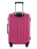 Hauptstadtkoffer Spree - Mittelgroßer Koffer Hartschale Trolley 65 cm, TSA, 74 L in Pink