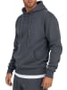 Reichstadt Herren Regular Fit Hoodie Marken-Stick in Anthracite