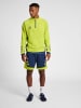 Hummel Halbreißverschluss Sweatshirt Hmllead Herren in LIME PUNCH
