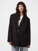 Pieces Oversize-Blazer in Black