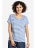 elkline T-Shirt Ocean Vibes in darkblue - stripes