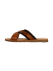 Kaporal Flache Mules aus Leder Janel Braun