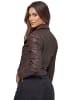 Tazzio Lederjacke "F507" - in Braun