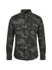 Brandit Long Sleeve Shirt in darkcamo