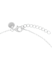 Tom Tailor Kette mit Anhänger Silber 925, rhodiniert in silber