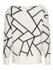 Laura Scott Jacquardpullover in weiß