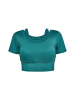 IZIA Damen Crop-Top in Petrol