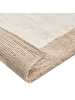 Beliani Badematte KABRI in Beige/Braun - (W) 60 x (L) 90 cm
