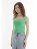 myMo Damen Strick Top in Hellgrün