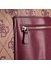 Guess Berta Schultertasche 34 cm in burgundy logo