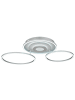 Globo lighting Deckenleuchte "MILES" in silver