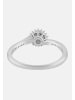 Diamant Exquis Ring aus 375 Weißgold mit Diamant