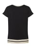 More & More Kurzarmshirt in black