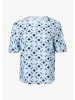 comma Bluse in 50A3_hellblau