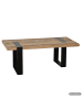 FineBuy Couchtisch in Braun / Mango / 100x50x38