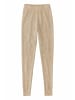 Hessnatur Hessnatur Leggings Pointelle aus reiner Bio-Merinowolle in sand