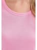 Rösch Schlafanzug Shirt kurzarm Basic in Aurora Pink