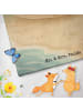 Mr. & Mrs. Panda Saunahandtuch Robbe Liegen Design ohne Spruch in Gelb Pastell
