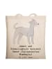 Mr. & Mrs. Panda Uni Tasche Italienisches Windspiel mit Spruch in Creme