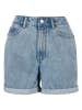 Urban Classics Jeans-Shorts in blau