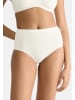 Sloggi High Waist Panty GO Daily Cotton in Weiß / braun