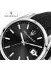 Maserati Analog-Armbanduhr Maserati Attrazione schwarz groß (ca. 43mm)