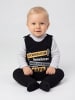 TupTam Baby Strampler Set mit Spruch in schwarz/weiß