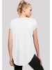 F4NT4STIC Long Cut T-Shirt Bodenlos in weiß