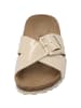 palado Pantoletten in beige lack