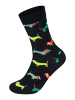 Happy Socks Socken Climbing-Puppy Love-Jumbo Dot in multi_coloured