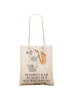 Mr. & Mrs. Panda Shopper Saxophon Liebe mit Spruch in Creme