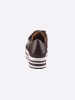 Heine Sneaker in bordeaux-weiß