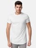 Tazzio T-Shirt Rundhals "E105" - Regular Fit- in Weiß