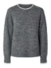 Pieces Pullover in Medium Grey Melange